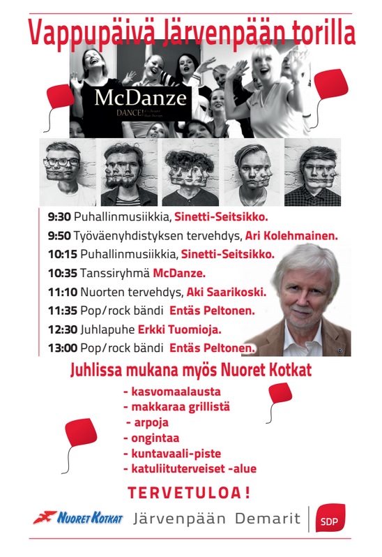 Vappu 2016 Järvenpäässä