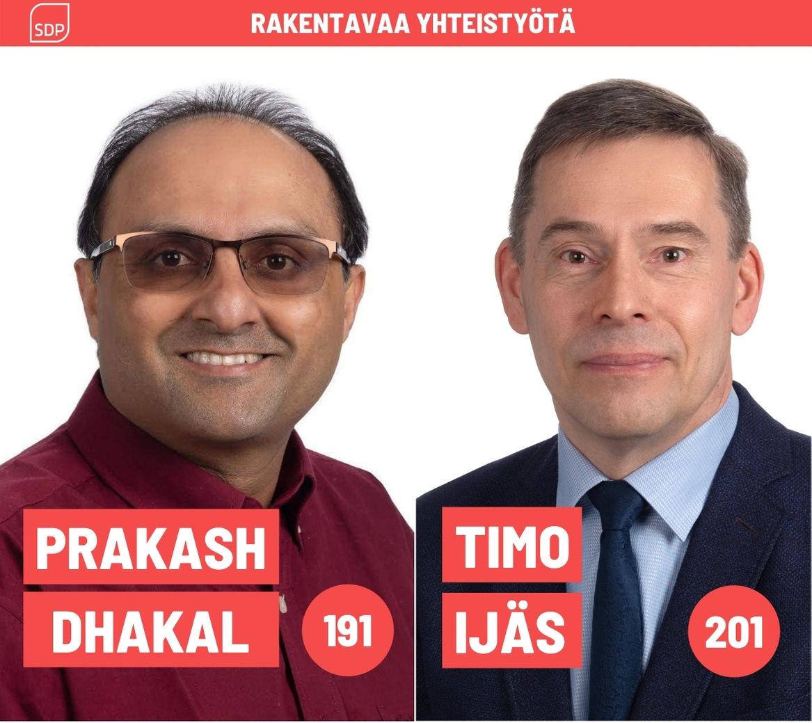 Dhakal ja Ijäs: Perheet ensin