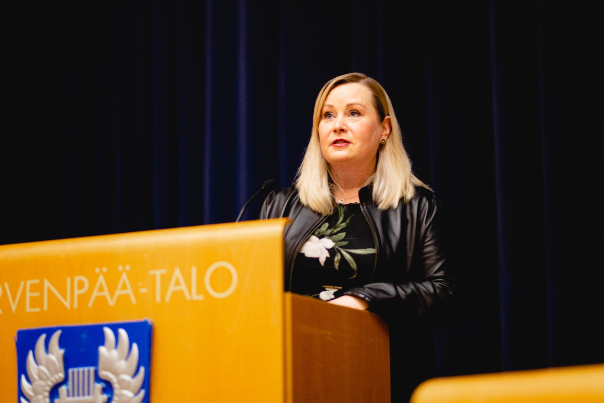 Satu Tuomisen ryhmäpuheenvuoro kaupungin talousarviosta ja -suunnitelmasta