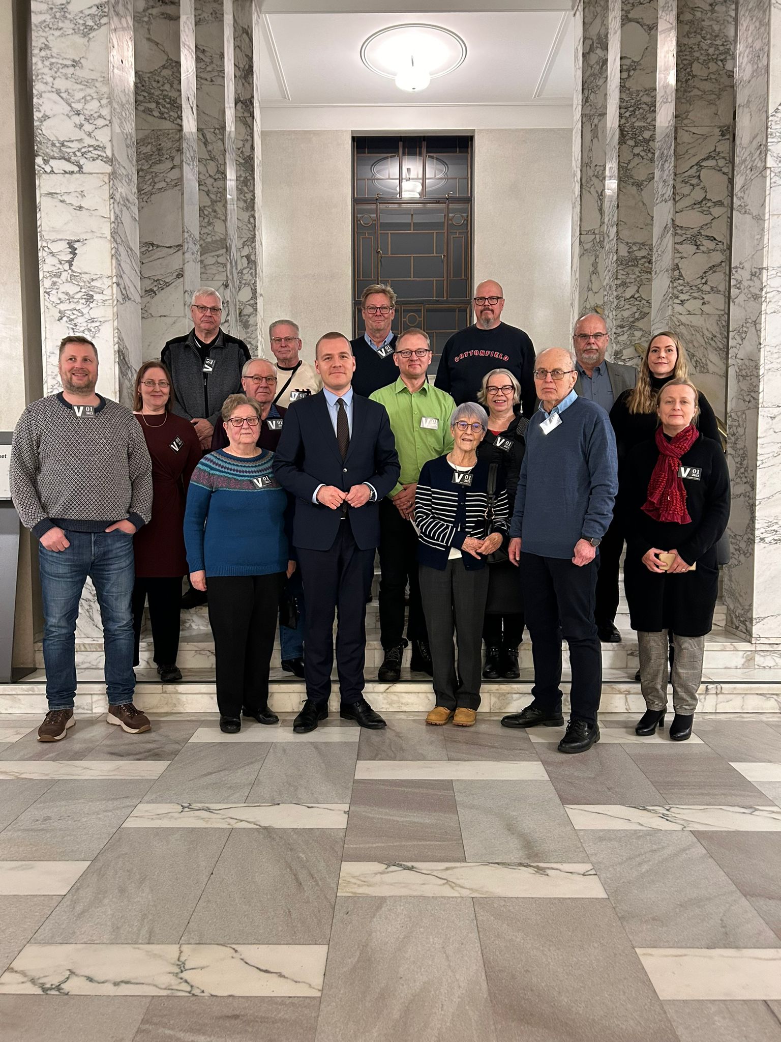 Järvenpään demareiden eduskuntavierailu 30.11.2023
