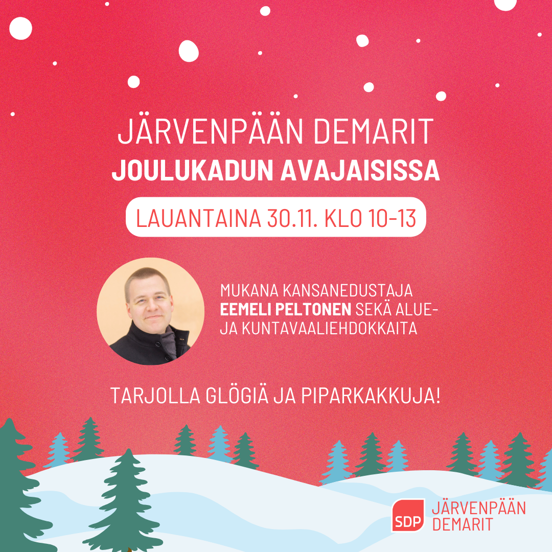 Joulukadun avajaiset 30.11.2024