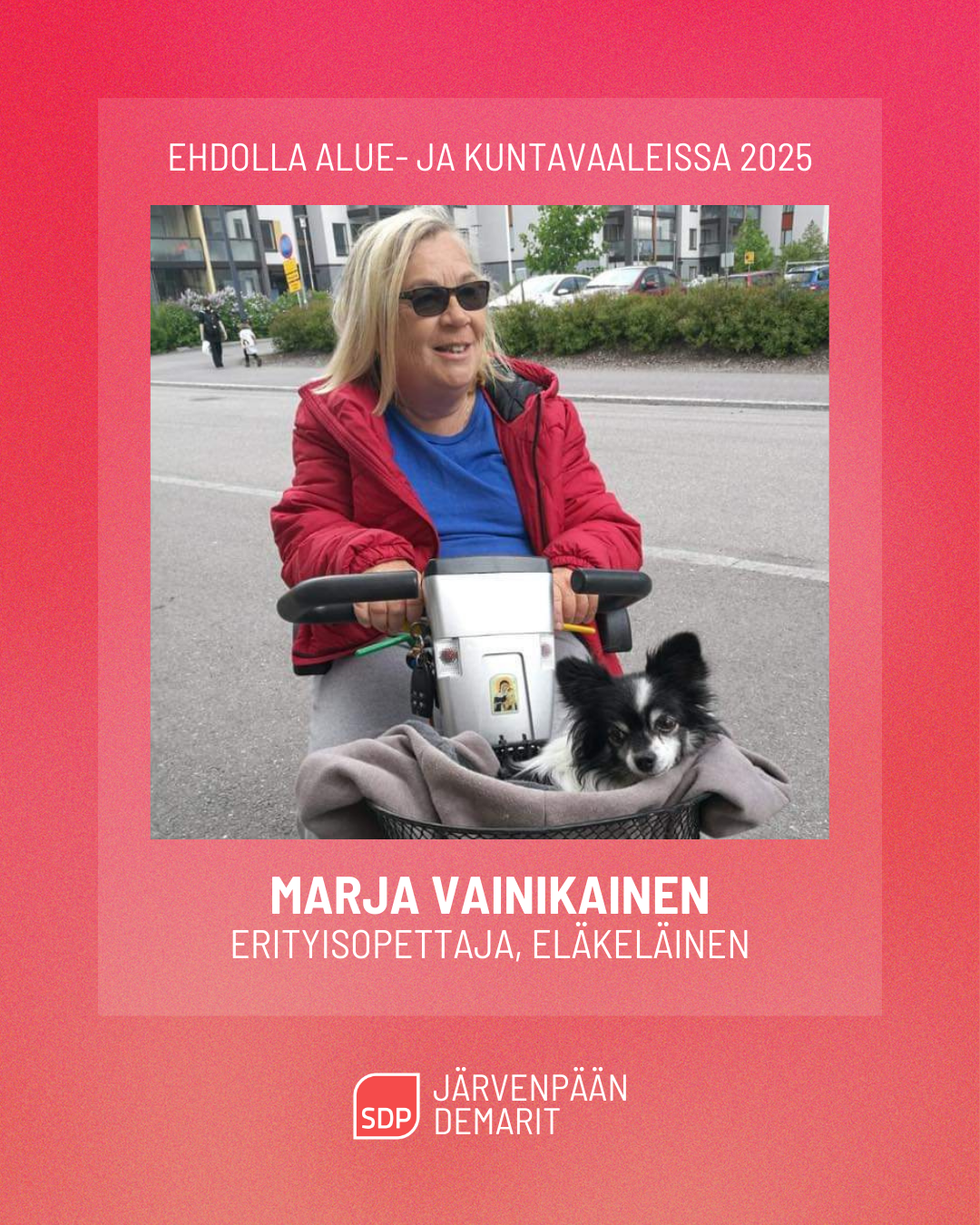 Ehdokasesittely: Marja Vainikainen