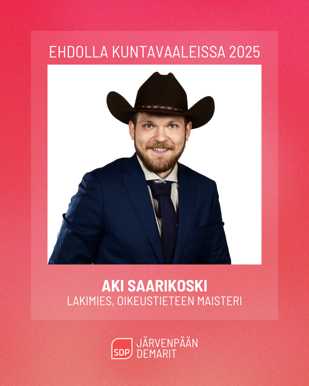 Ehdokasesittely: Aki Saarikoski