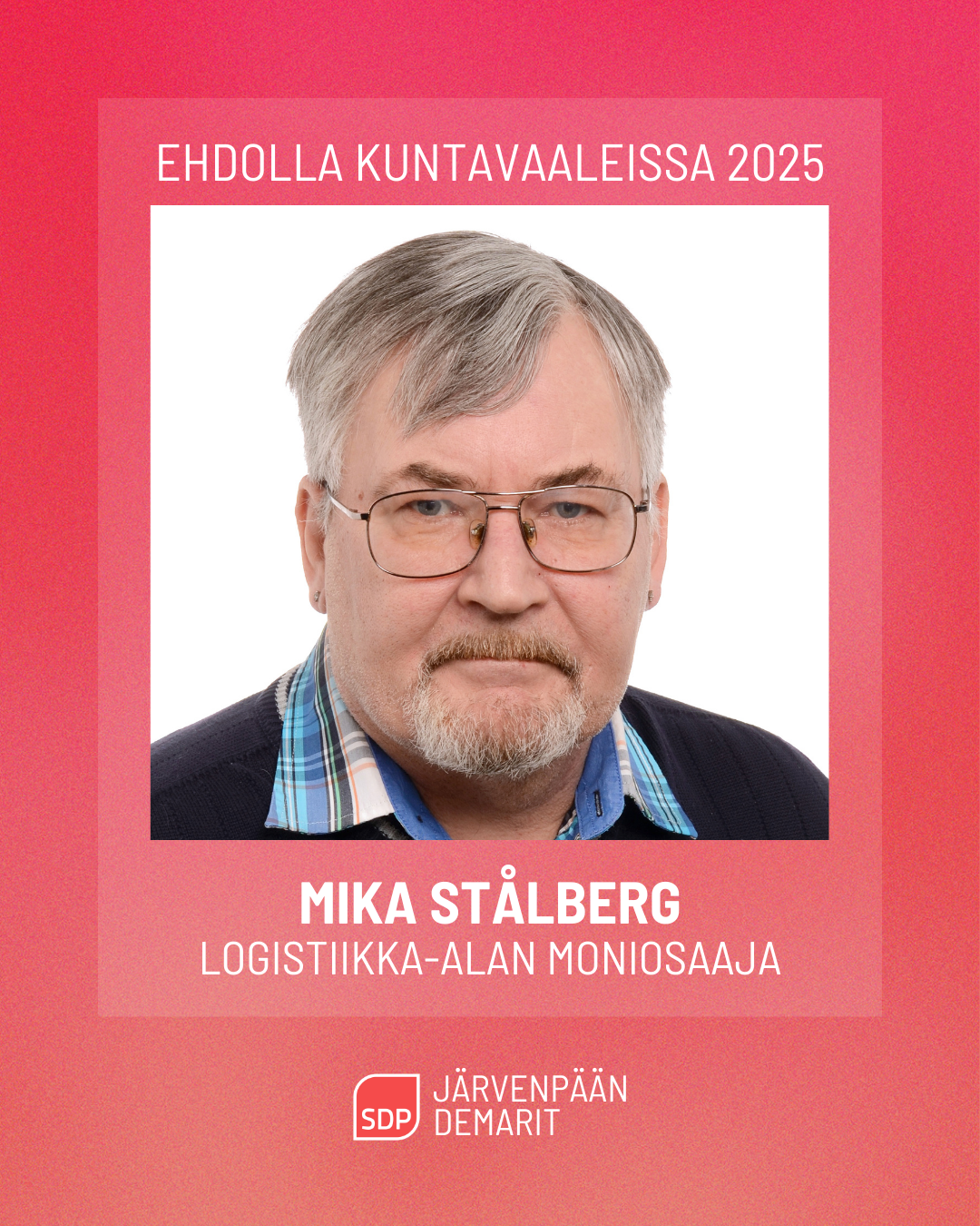 Ehdokasesittely: Mika Stålberg