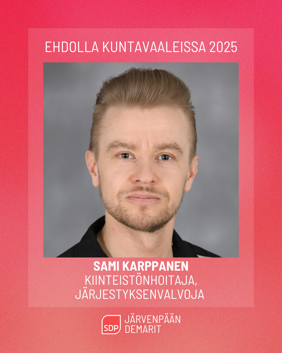 Ehdokasesittely: Sami Karppanen