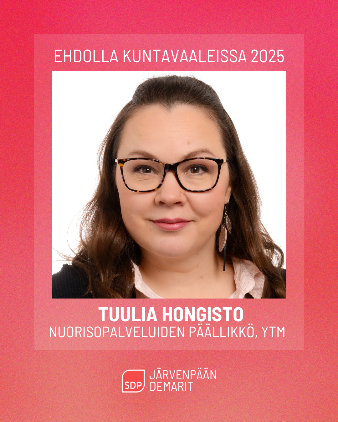 Ehdokasesittely: Tuulia Hongisto