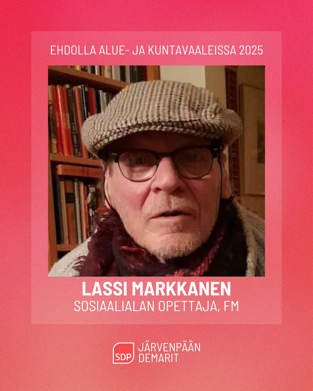 Ehdokasesittely: Lassi Markkanen
