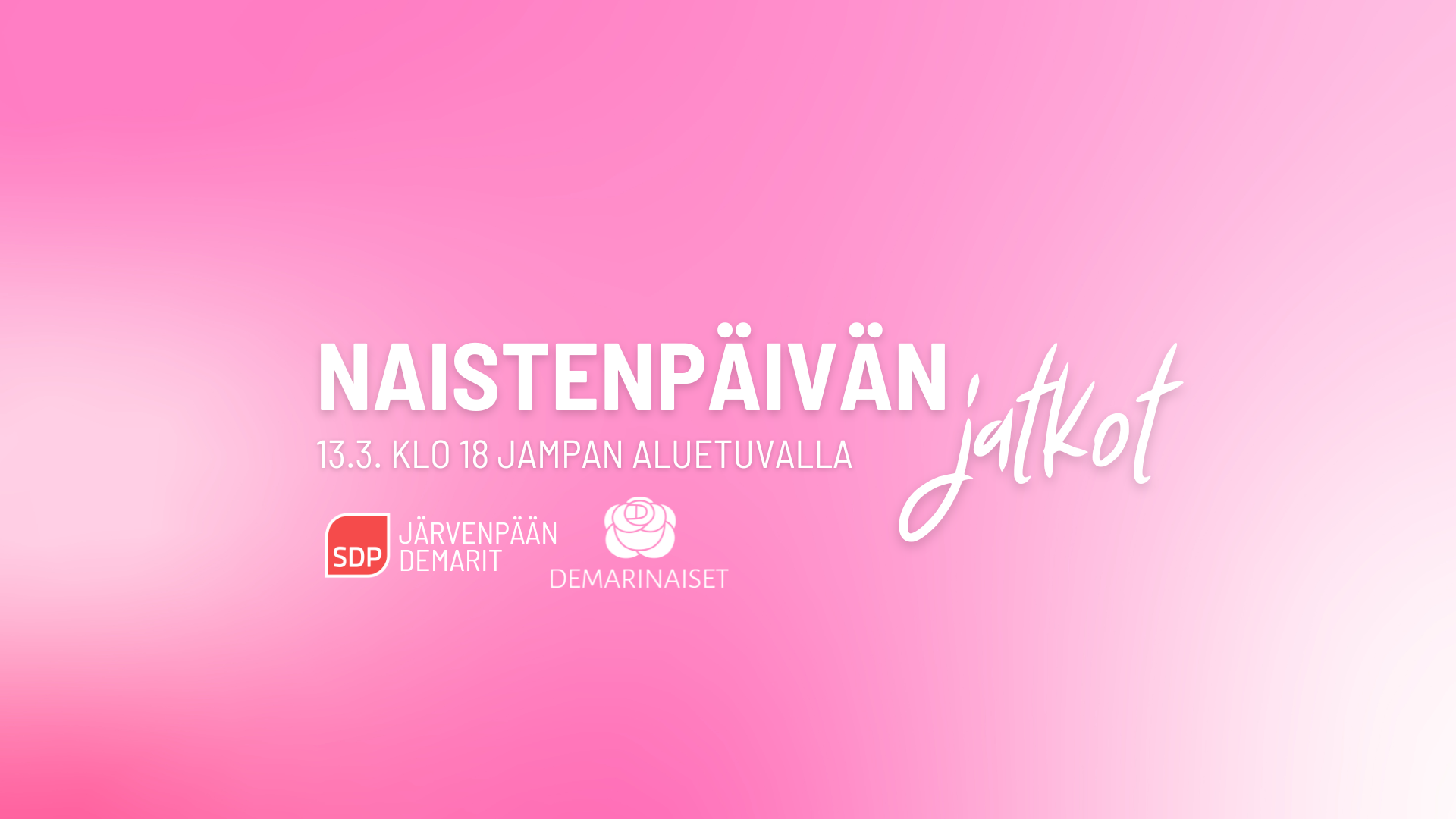 Naistenpäivän jatkot 13.3.