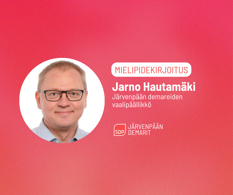 Jarno Hautamäki: Kohti alue- ja kuntavaaleja