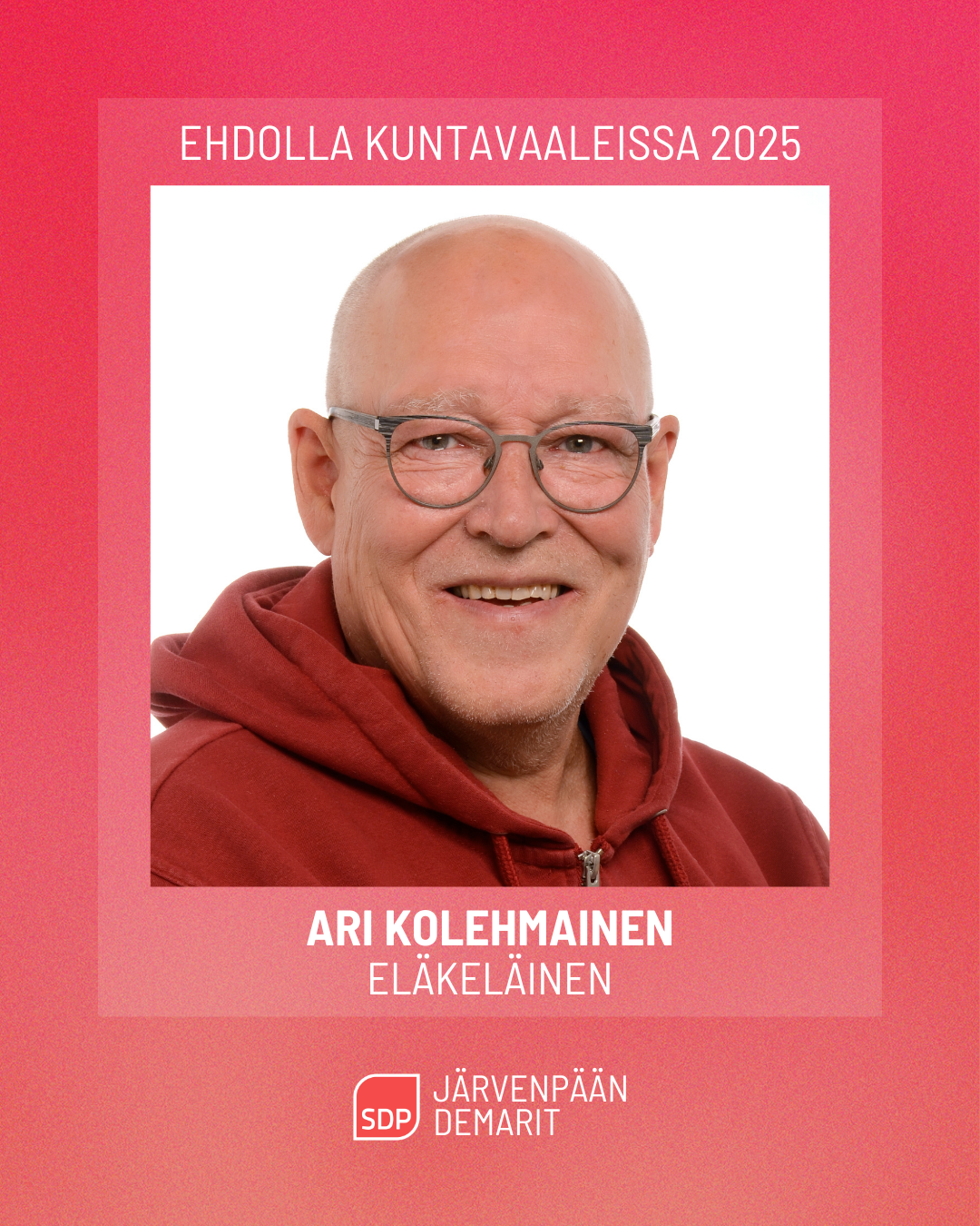 Ehdokasesittely: Ari Kolehmainen