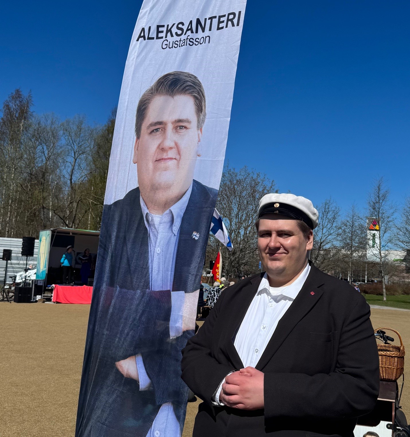 Järvenpään SDP:n eduskuntavaaliehdokas Aleksanteri Gustafssonin Vappupuhe 2026